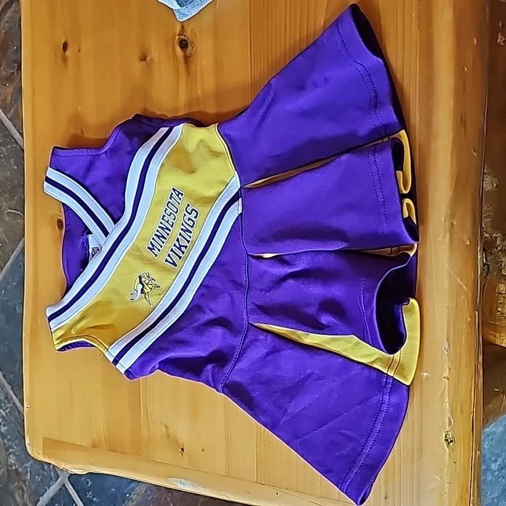 Toddler Official NFL Minnesota Vikings Cheerleading Dress